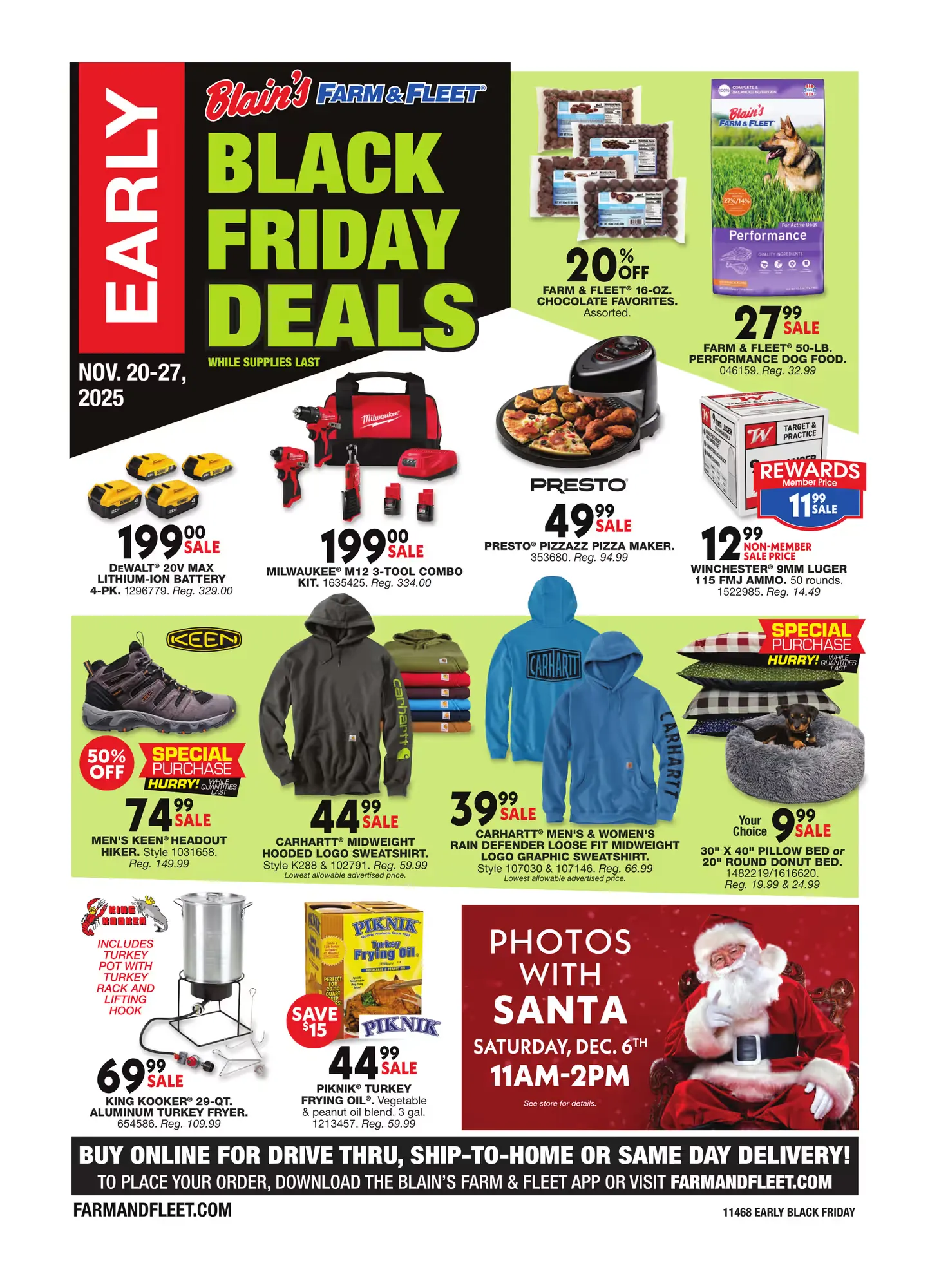 Weekly ad Blain's Farm & Fleet Sales from November 20 to November 27 2025 - Page 1