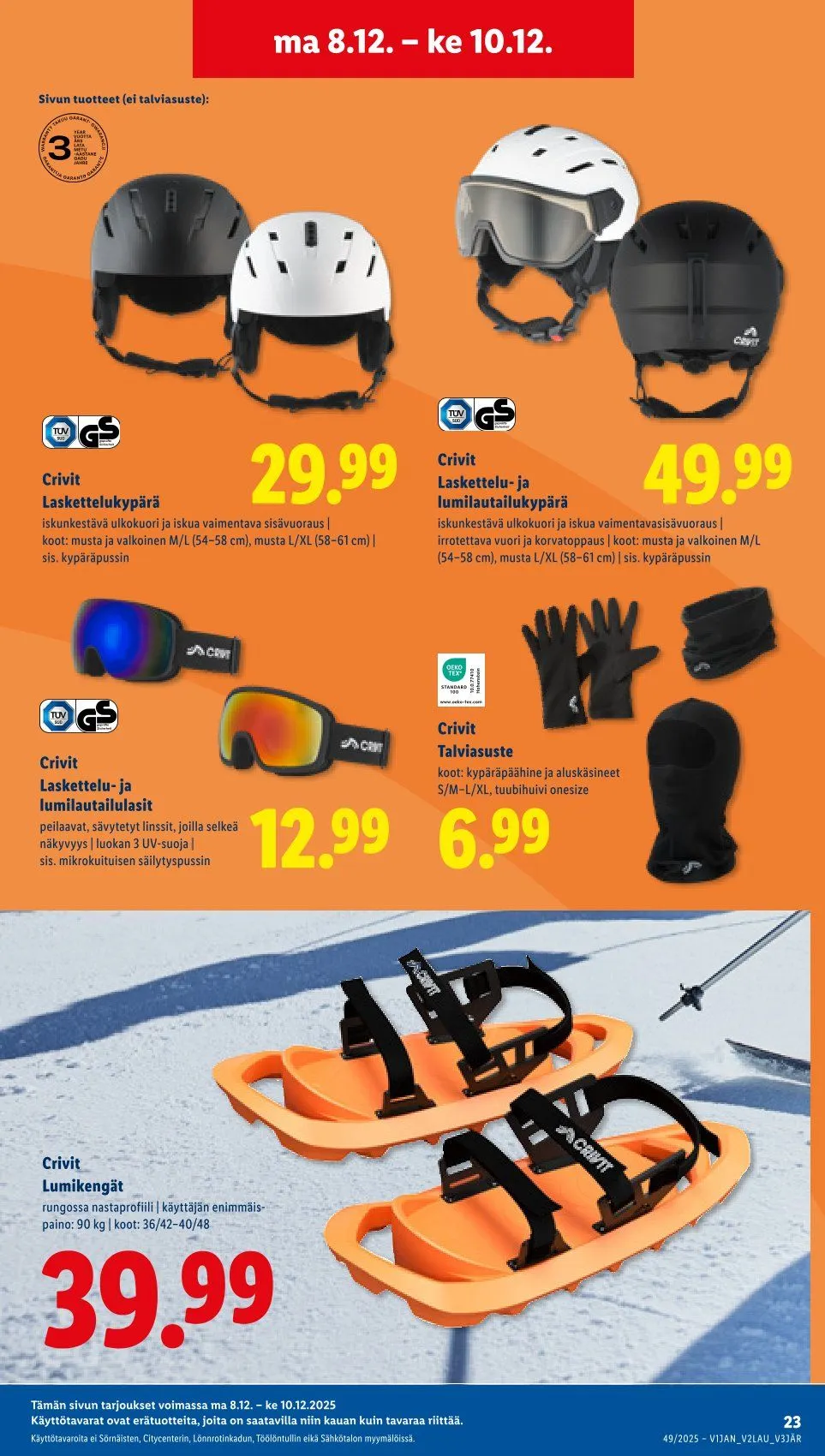 Lidl  Tarjoukset voimassa alkaen 4. joulukuuta - 7. joulukuuta 2025 - Tarjouslehti sivu 27