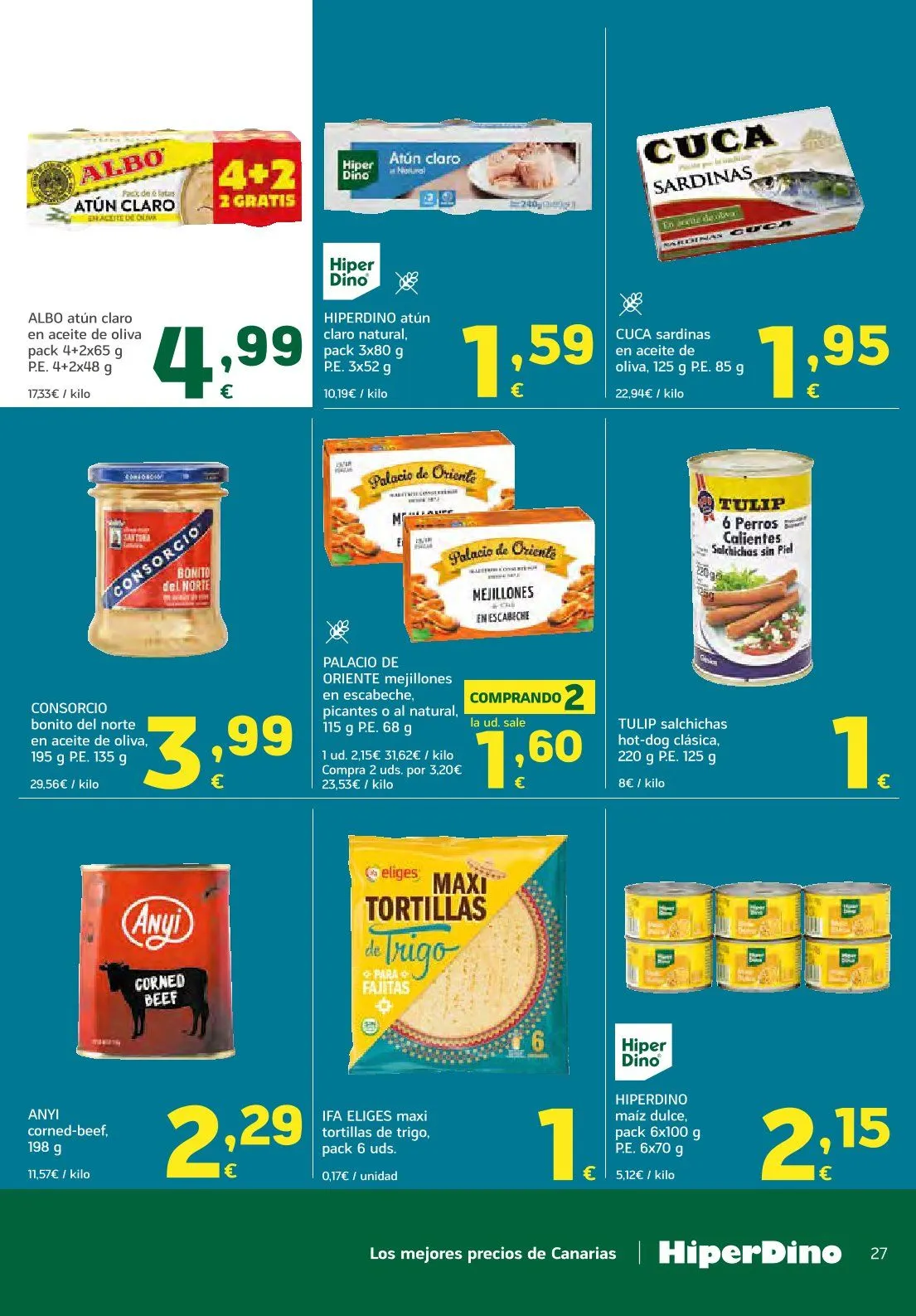 Catálogo de HiperDino Ofertas 21 de julio al 6 de agosto 2026 - Página 27