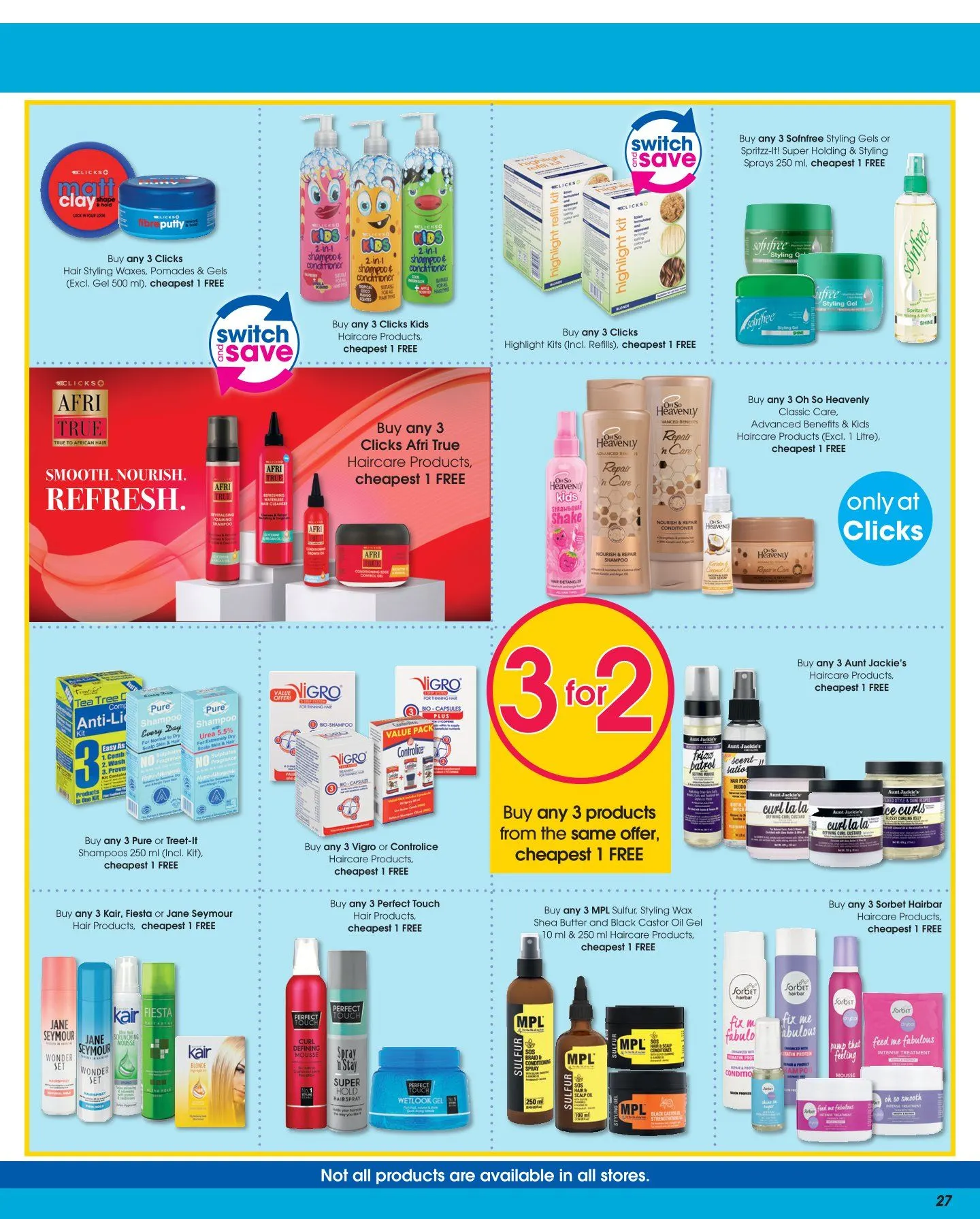 Clicks Sales from 25 February to 10 March 2026 - Catalogue Page 27