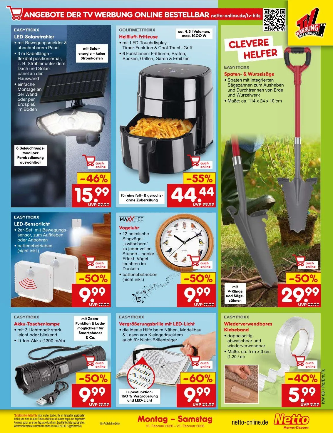 Netto Marken-Discount Angebote von 16. Februar bis 21. Februar 2026 - Prospekt seite 27