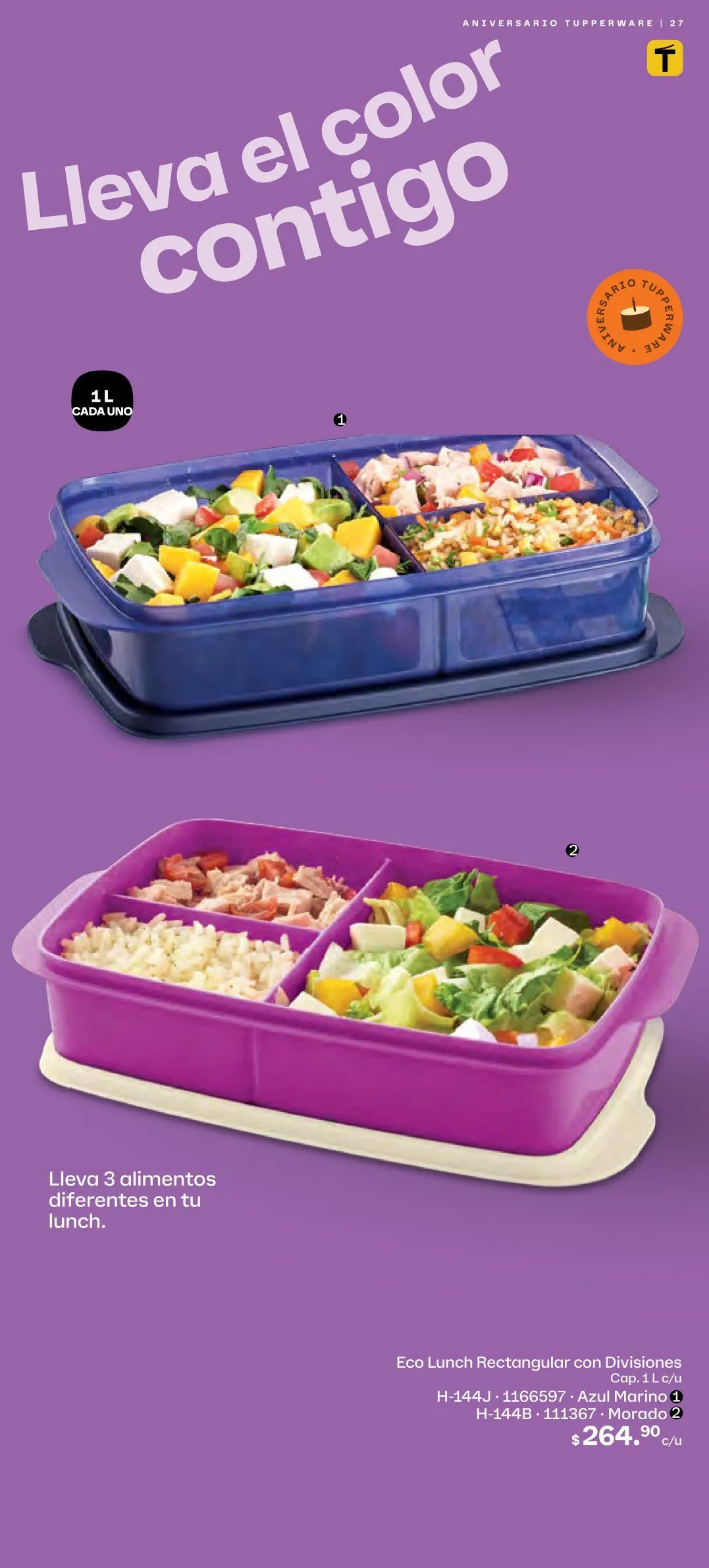 Catálogo de Tupperware Ofertas 22 de abril al 20 de mayo 2025 - Pagina 27