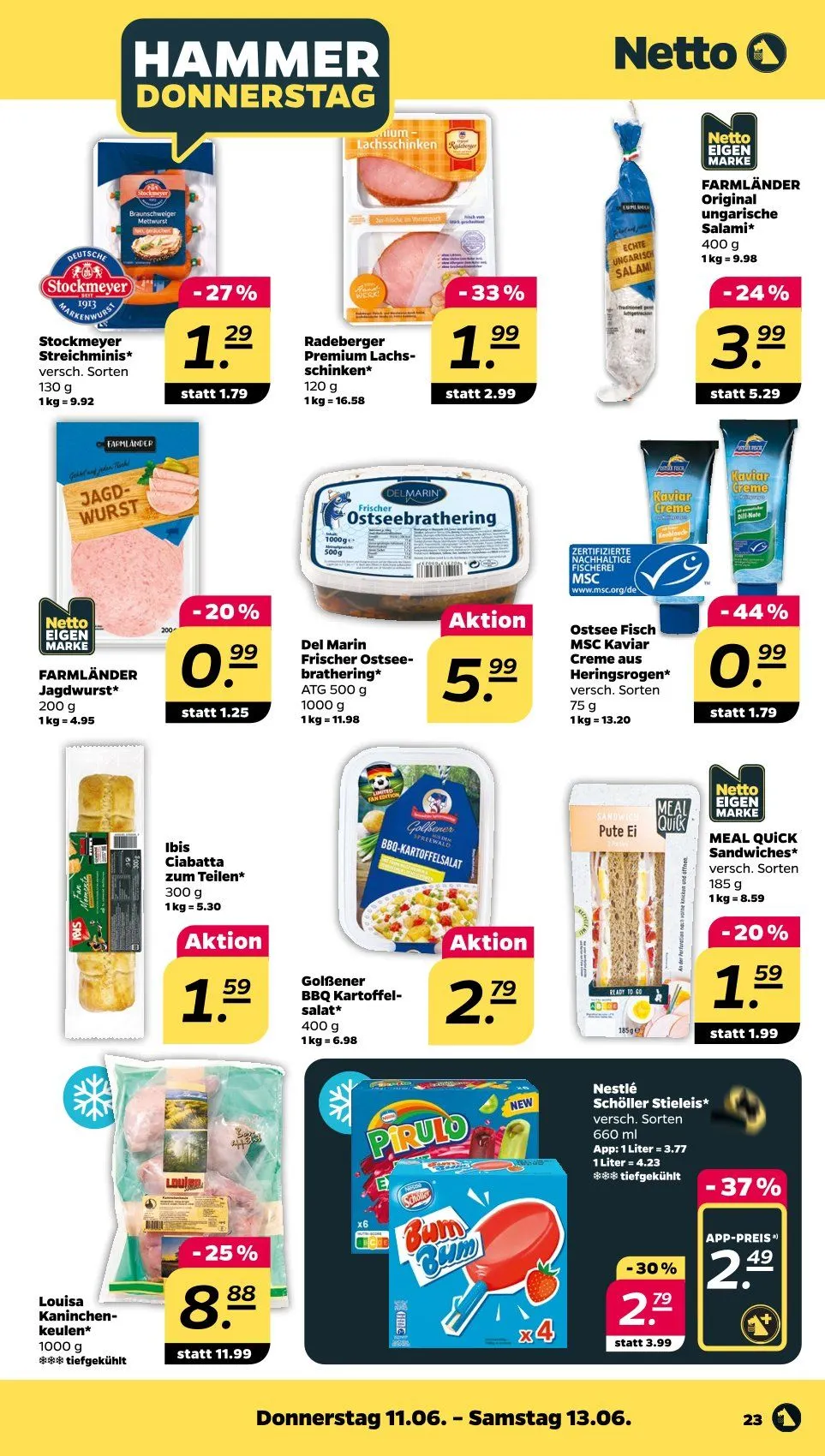  Netto Prospekte  von 8. Juni bis 13. Juni 2026 - Prospekt seite 27