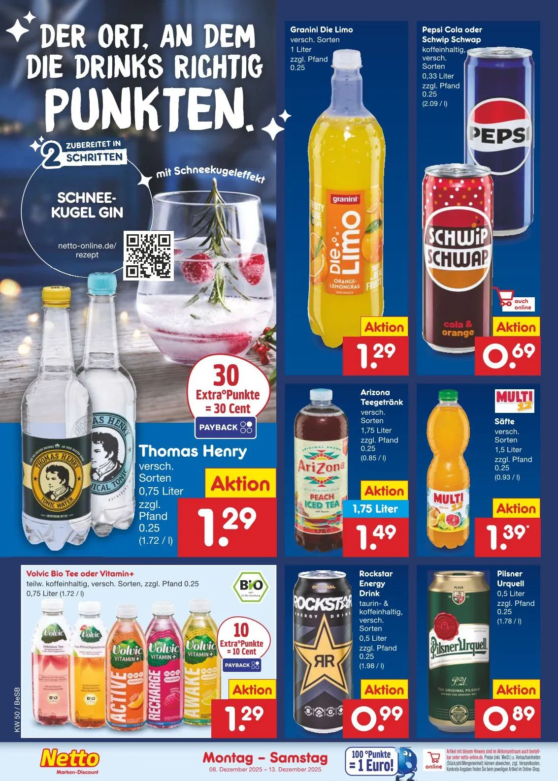 Netto Marken-Discount Angebote von 8. Dezember bis 13. Dezember 2025 - Prospekt seite 26