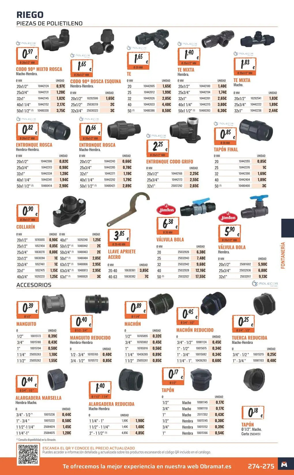 Catálogo de ofertas de OBRAMAT 7 de mayo al 31 de diciembre 2026 - Página 275