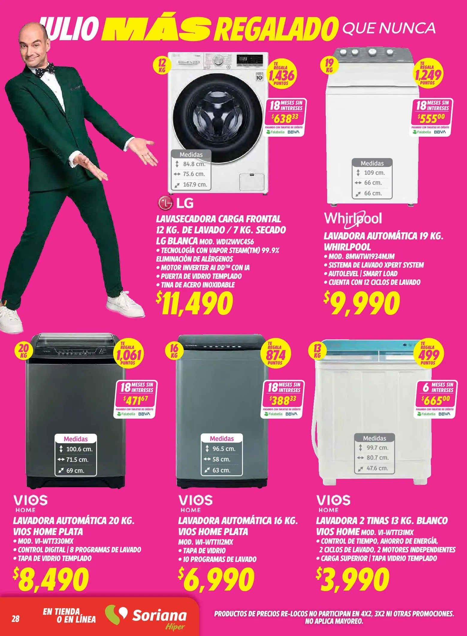 Catálogo de Soriana Ofertas 4 de julio al 10 de julio 2025 - Pagina 28