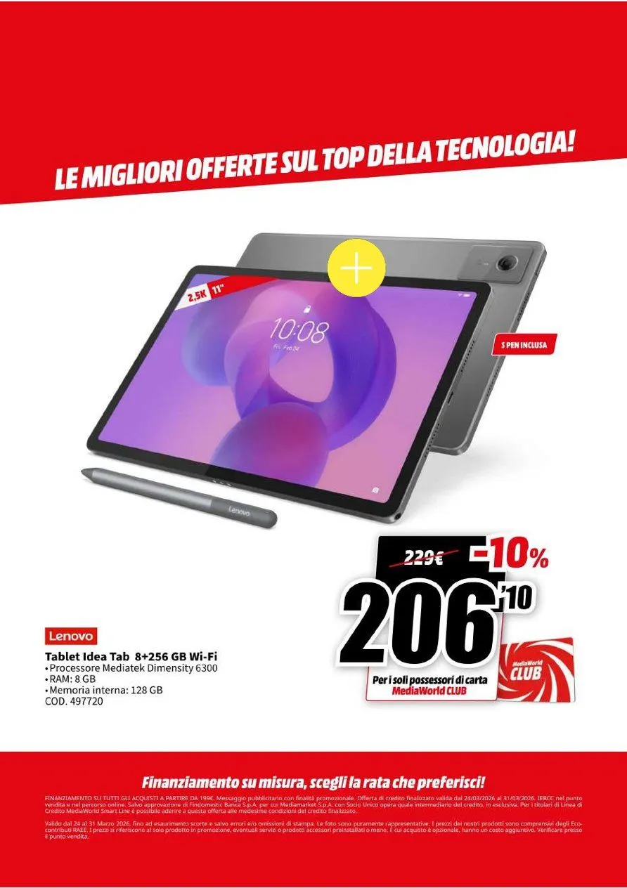  Mediaworld Volantino da 24 marzo a 31 marzo di 2026 - Pagina del volantino 28