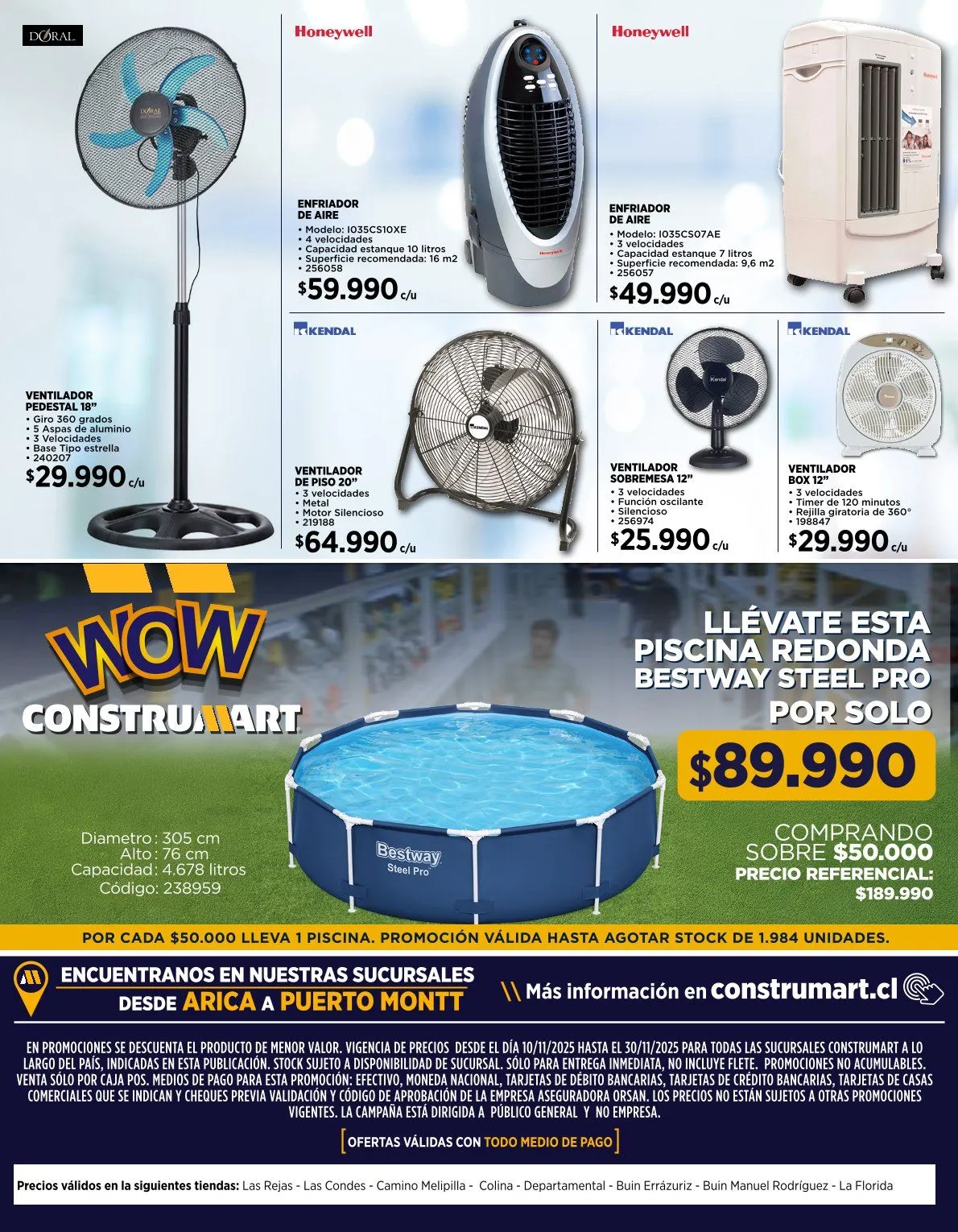 Catálogo de Construmart Ofertas 13 de noviembre al 30 de noviembre 2025 - Página 28
