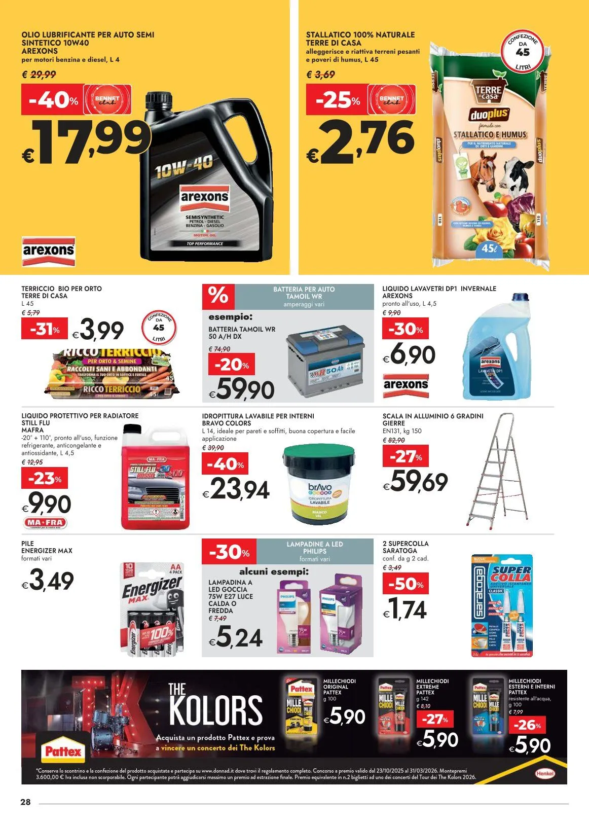 Volantini Bennet da 12 febbraio a 25 febbraio di 2026 - Pagina del volantino 28