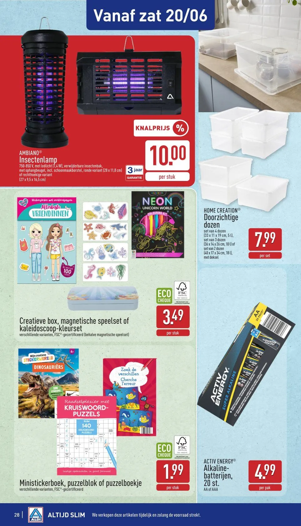 ALDI Folders van 15 juni tot 20 juni 2026 - folder pagina 28