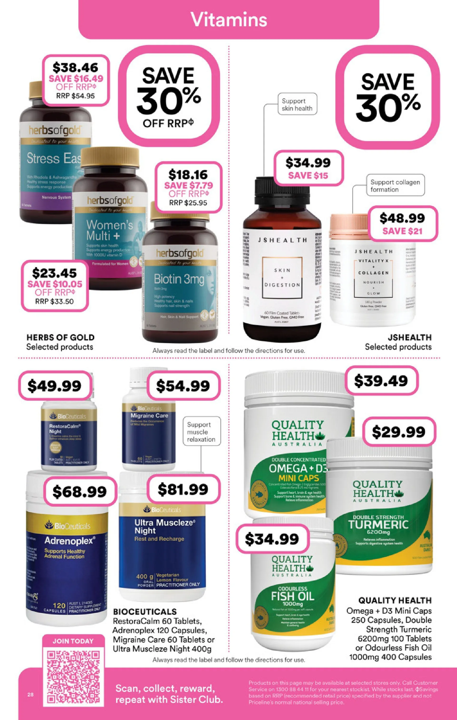 Priceline Sales - Catalogue valid from 9 April to 22 April 2026 - page 28