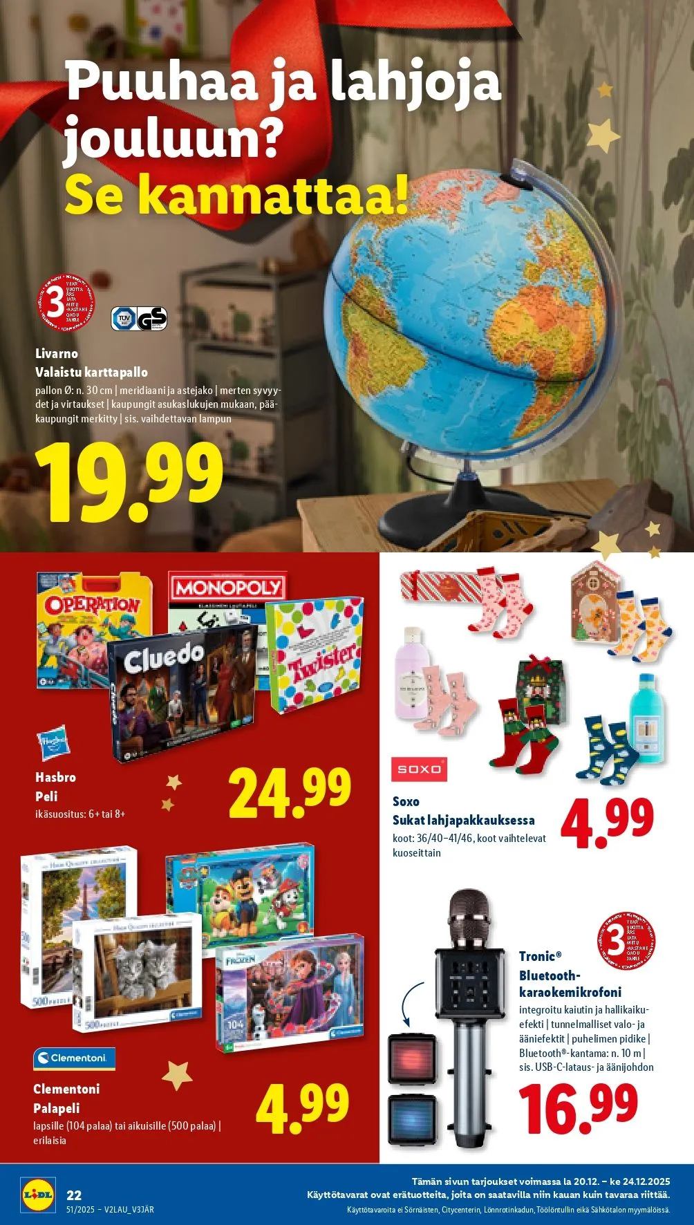 Kaupan Lidl tarjoukset voimassa alkaen 18. joulukuuta - 24. joulukuuta 2025 - Tarjouslehti sivu 28