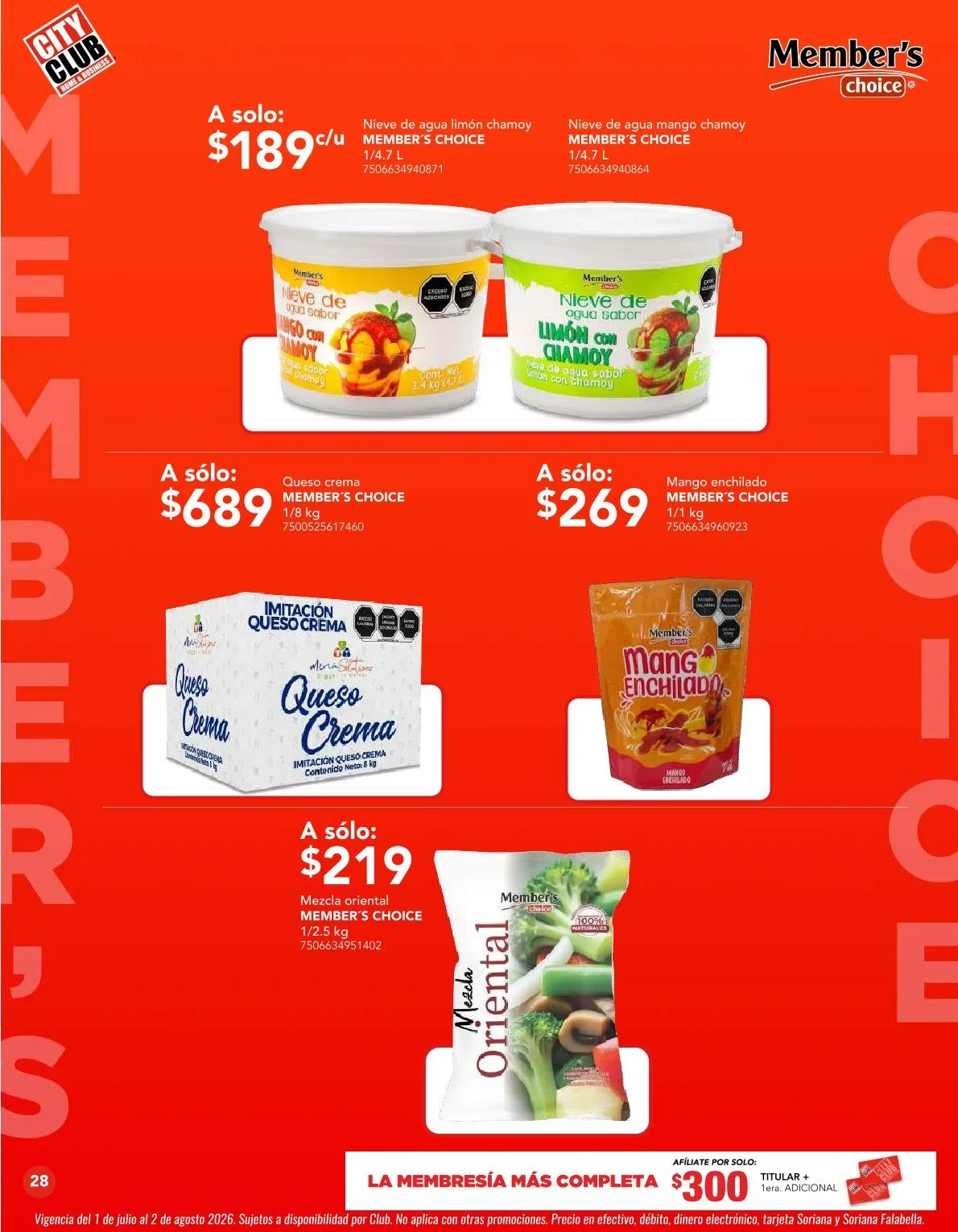 Catálogo de City Club Ofertas 1 de julio al 31 de julio 2026 - Pagina 28