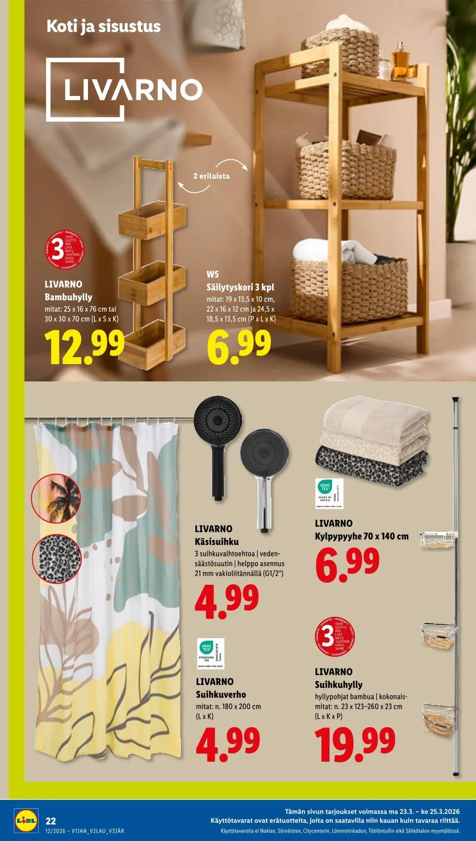 Kaupan Lidl uusimmat tarjoukset voimassa alkaen 19. maaliskuuta - 25. maaliskuuta 2026 - Tarjouslehti sivu 28