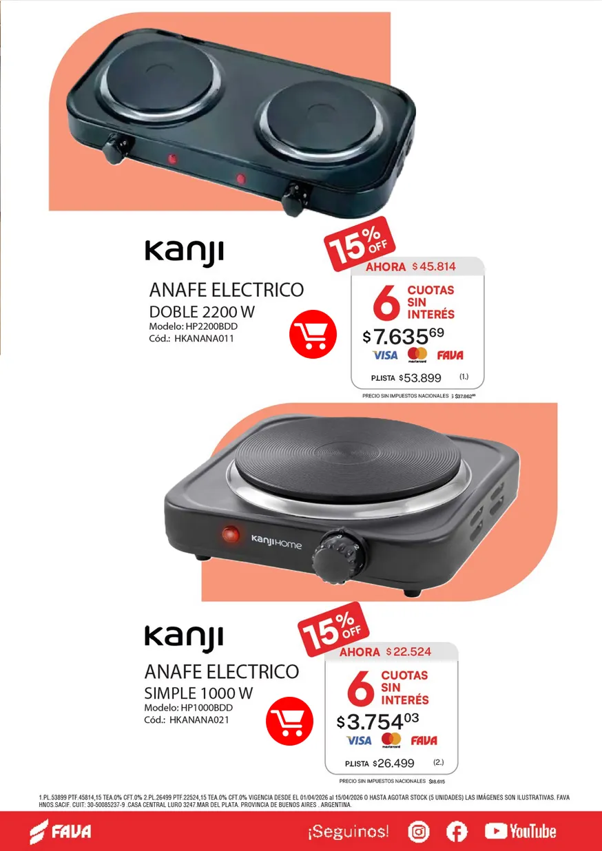 Ofertas de Ofertas Fava 1 de abril al 30 de abril 2026 - Página 28 del catálogo