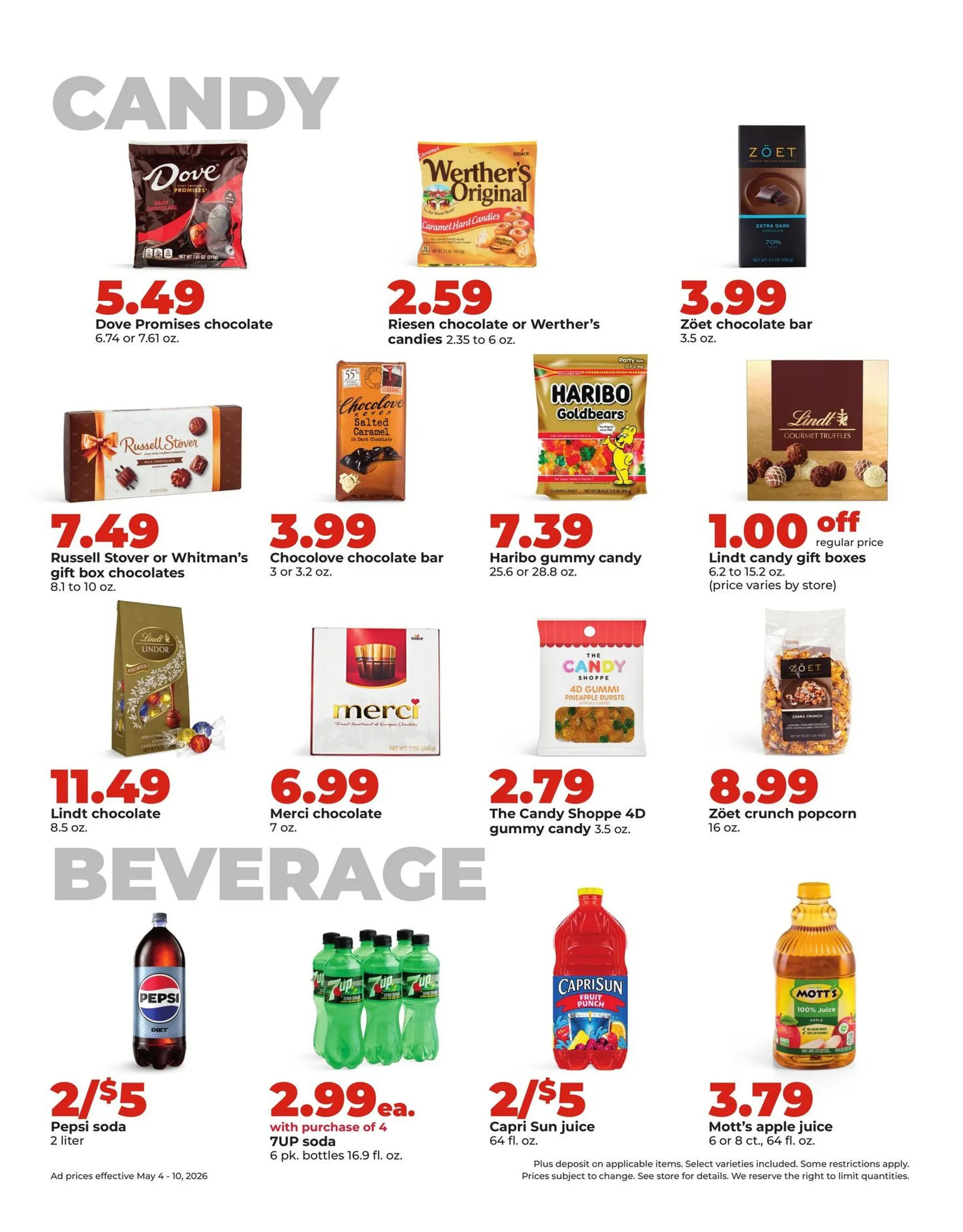 Weekly promotion  HyVee Sales spanning from May 4 to May 10 2026 - Page 27 for Catalogue 365