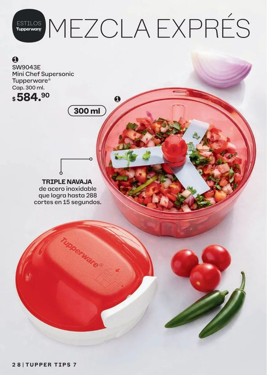 Catálogo de Tupperware Ofertas 15 de junio al 12 de julio 2026 - Pagina 28