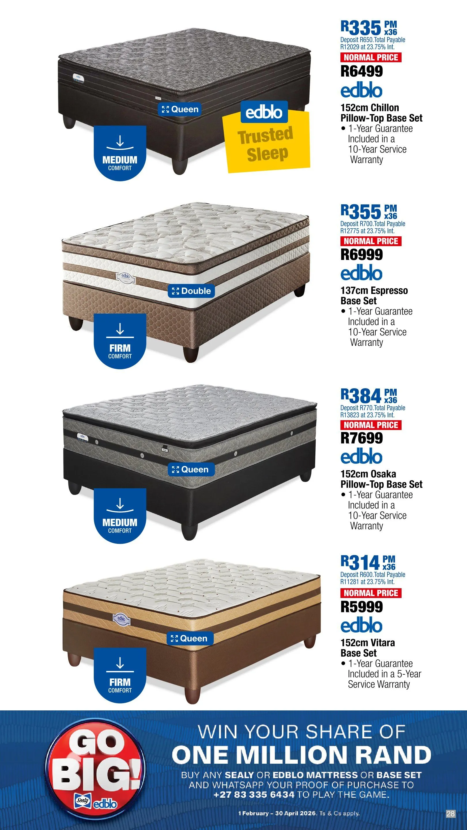 OK Furniture Sales from 23 March to 24 May 2026 - Catalogue Page 28