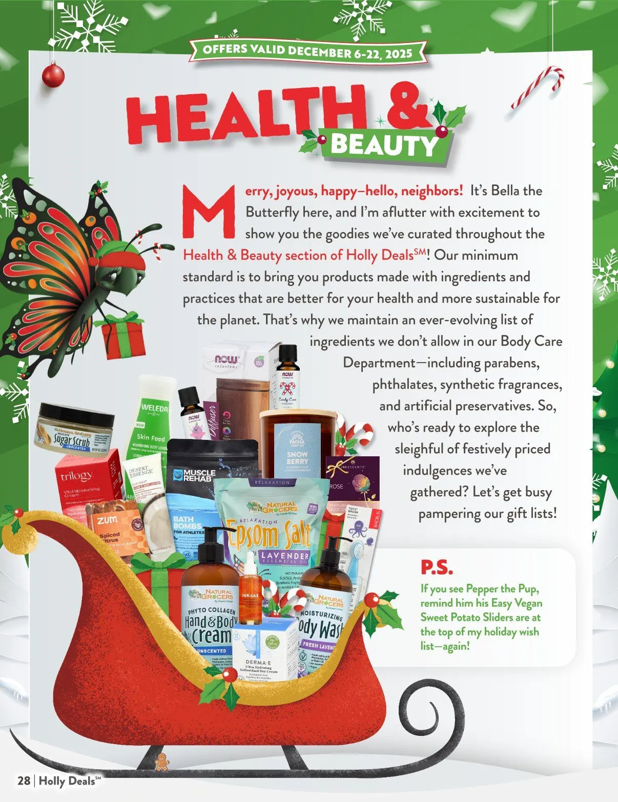 Weekly promotion Natural Grocers Sales spanning from December 6 to December 12 2025 - Page 28 for Catalogue 365