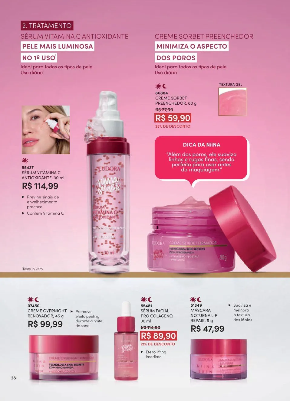 Encarte de Catalogo 6 de outubro até 31 de outubro 2025 - Pagina 28