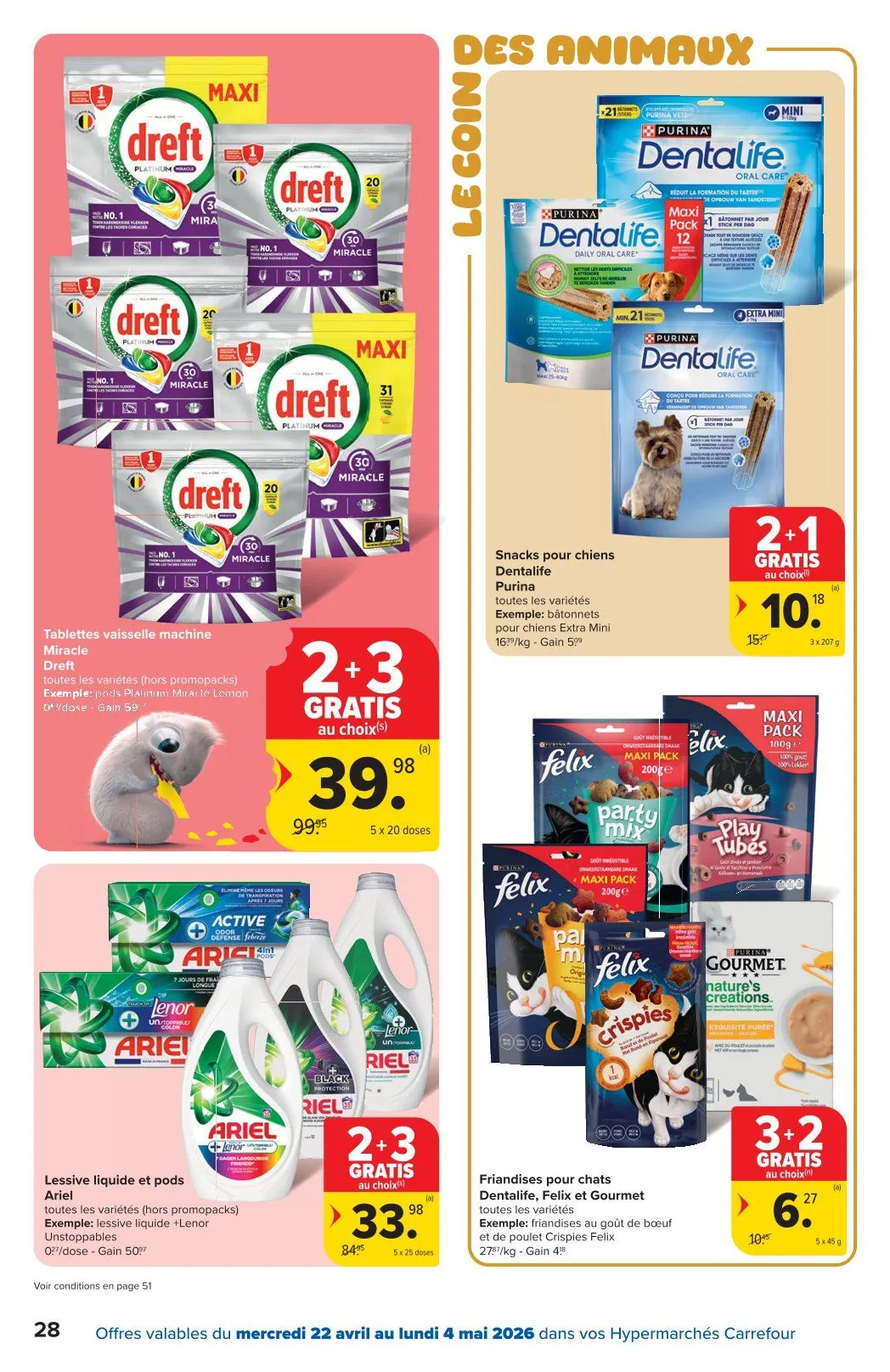 Carrefour folders van 22 april tot 4 mei 2026 - folder pagina 28