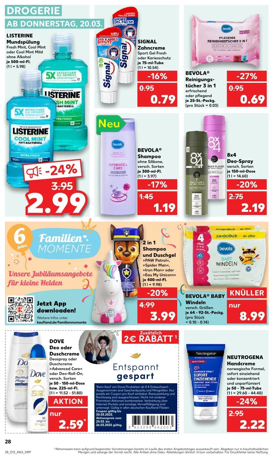Kaufland Prospekt von 20. März bis 26. März 2025 - Prospekt seite 28