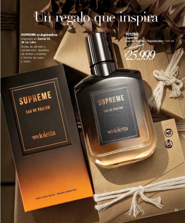 Ofertas de  Violetta Ofertas 17 de noviembre al 25 de diciembre 2025 - Página 28 del catálogo