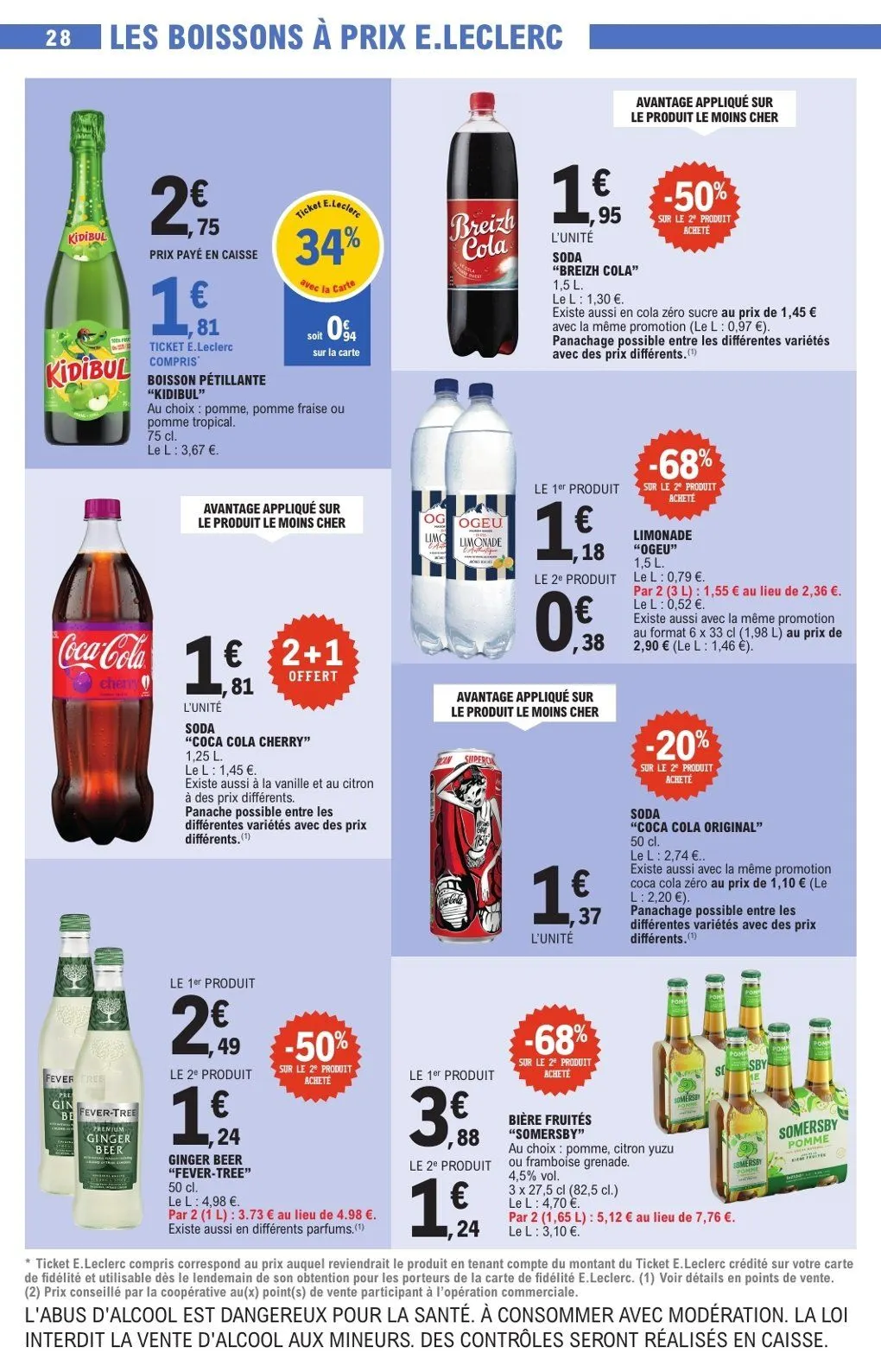 Catalogues E.Leclerc du 16 juin au 20 juin 2026 - Catalogue page 28