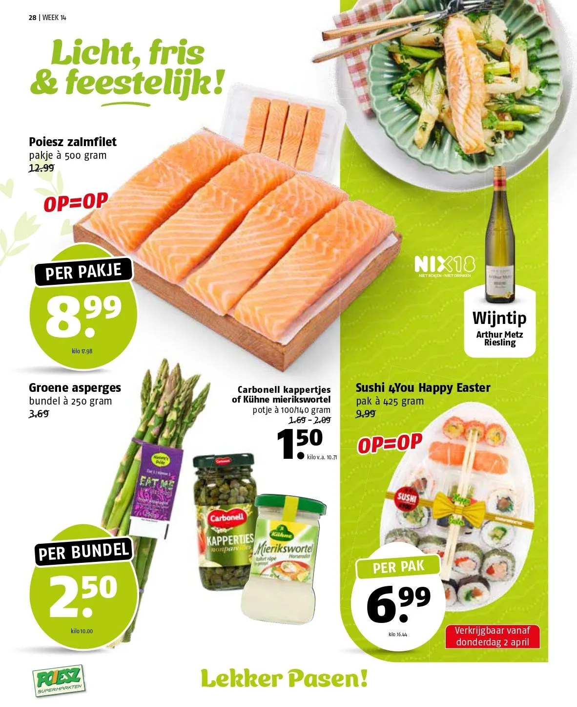 Poiesz Folder van 29 maart tot 5 april 2026 - Folder pagina 28