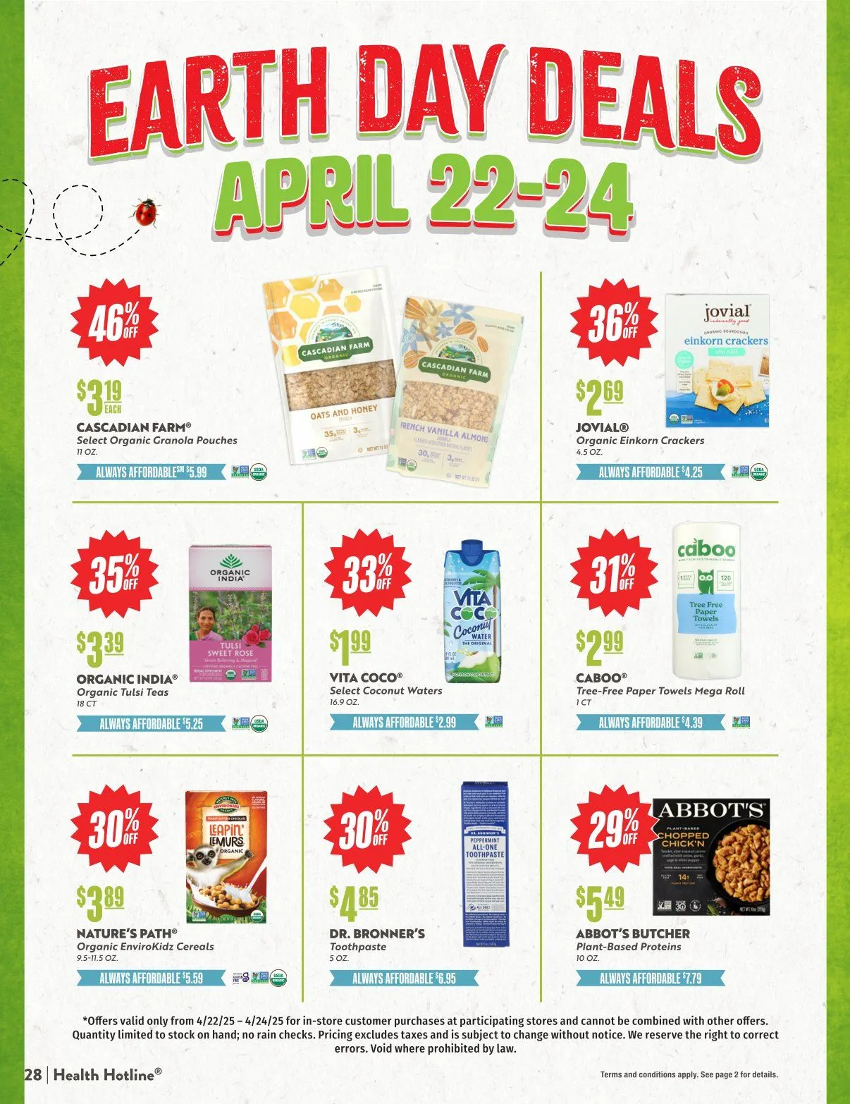 Weekly ad Natural Grocers Deals from April 4 to April 30 2025 - Page 31