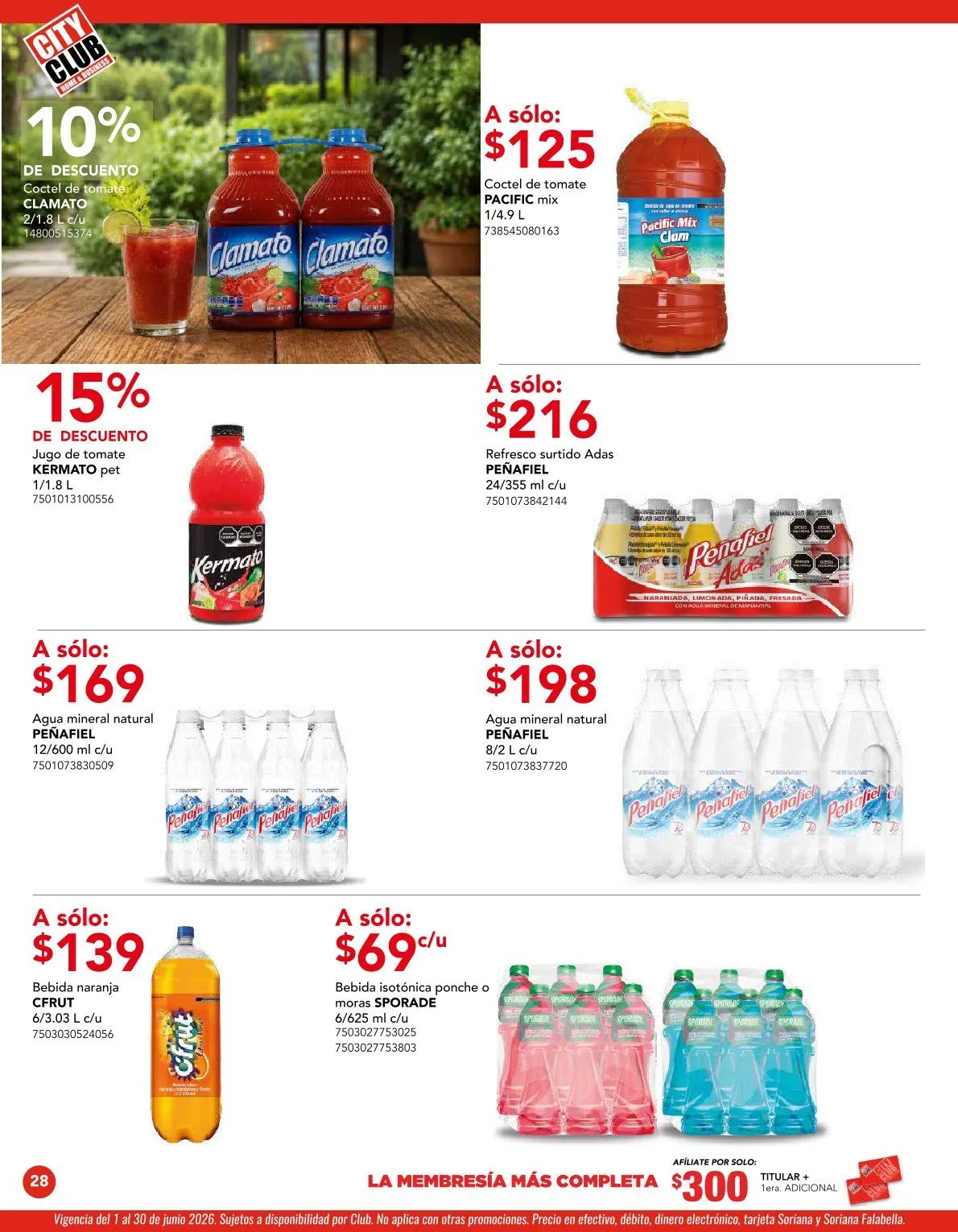 Catálogo de City Club Ofertas 1 de junio al 30 de junio 2026 - Pagina 28