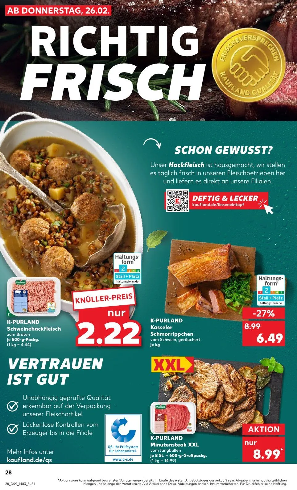 Kaufland Angebote von 27. Februar bis 4. März 2026 - Prospekt seite 28