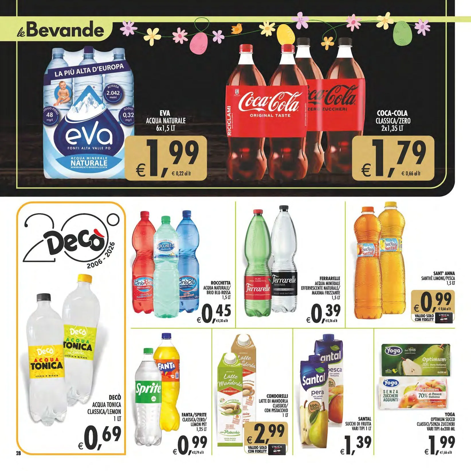  Volantini Deco Supermercati da 27 marzo a 7 aprile di 2026 - Pagina del volantino 28