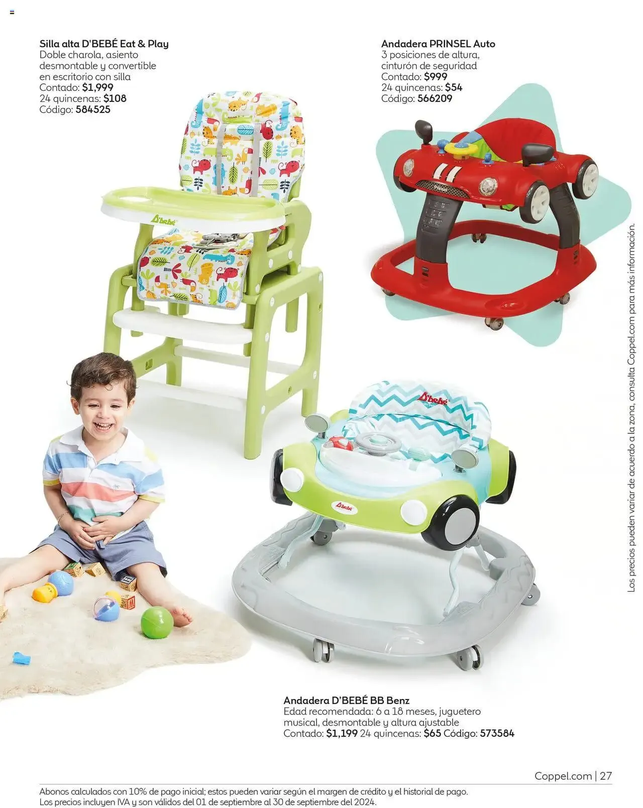 Catálogo de Catálogo Coppel 1 de septiembre al 30 de septiembre 2024 - Pagina 27