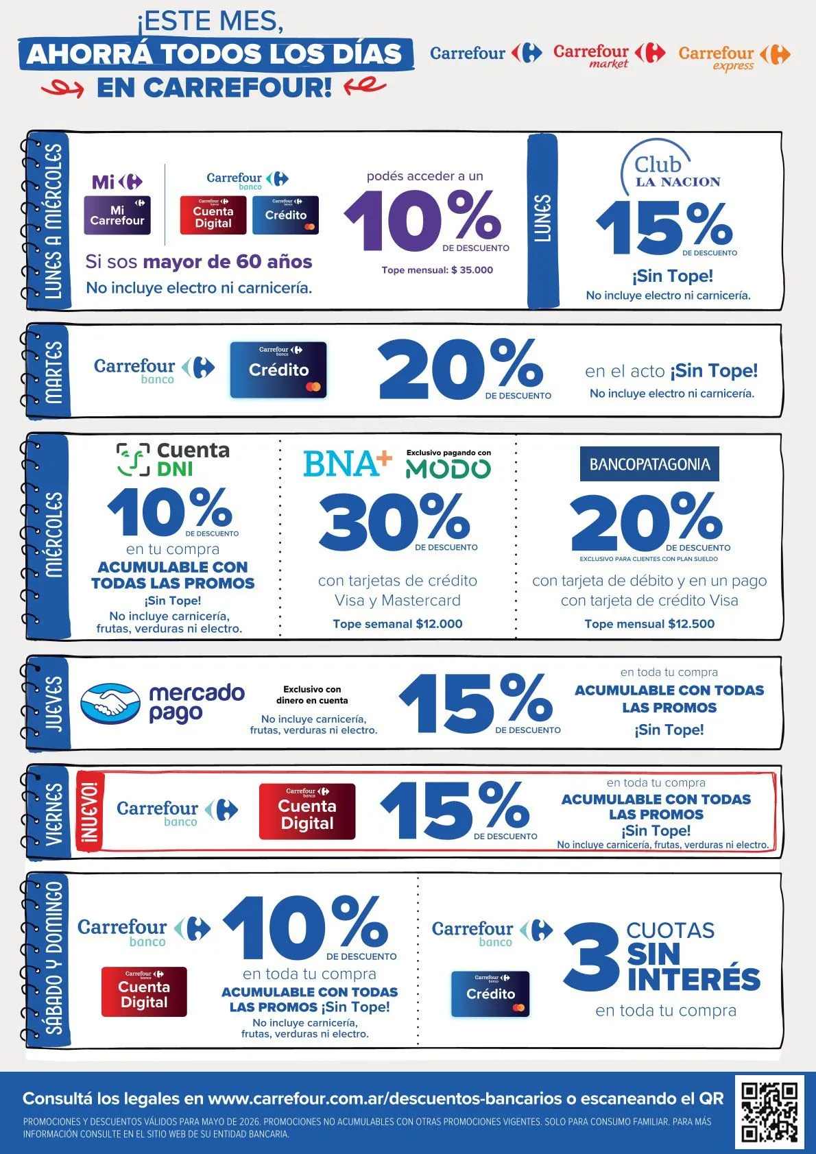 Ofertas de  Ofertas Carrefour  19 de mayo al 26 de mayo 2026 - Página 28 del catálogo