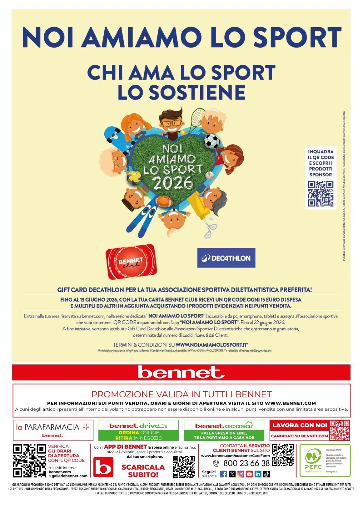  Volantini bennet da 28 maggio a 10 giugno di 2026 - Pagina del volantino 28