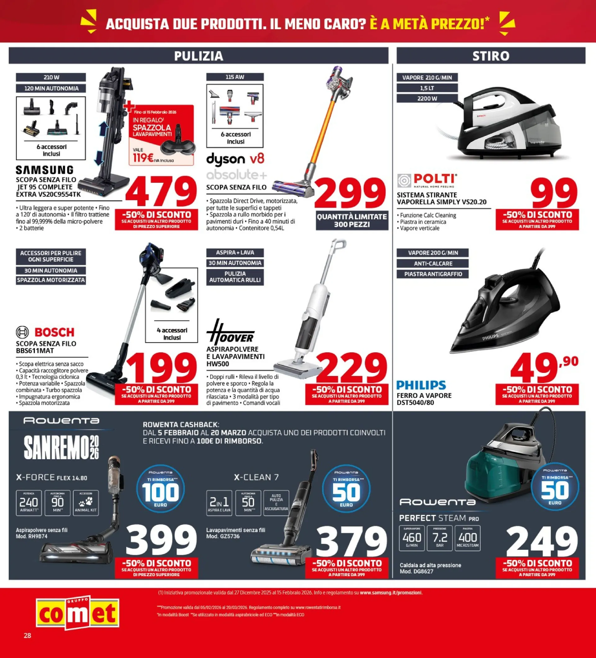  Volantini Comet da 5 febbraio a 18 febbraio di 2026 - Pagina del volantino 28