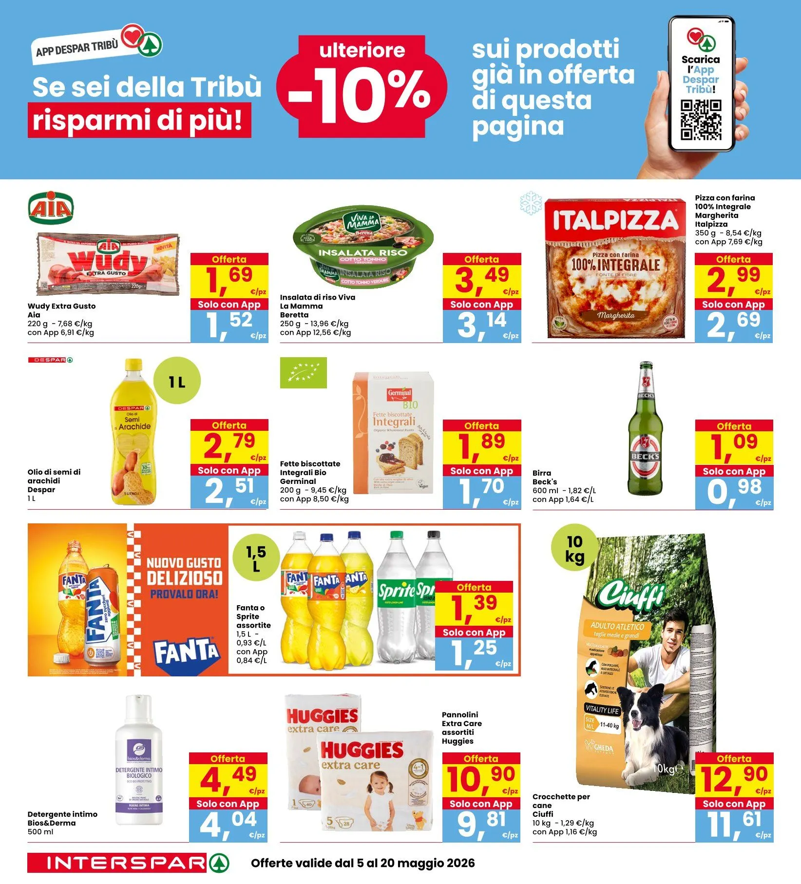 Volantini Despar da 5 maggio a 20 maggio di 2026 - Pagina del volantino 28