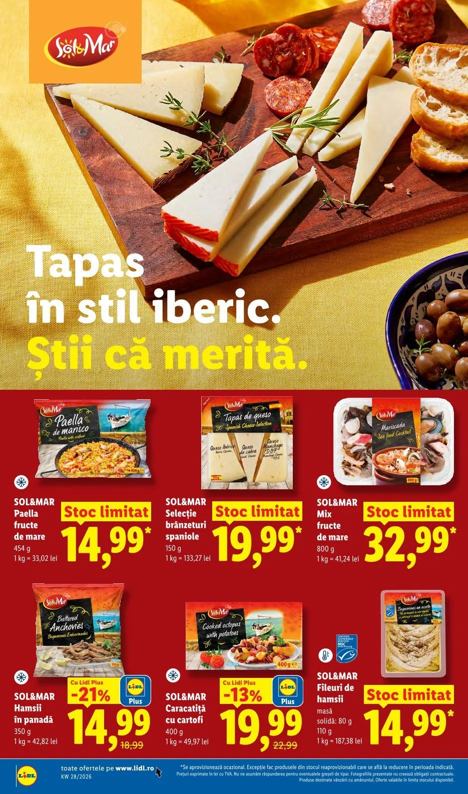 Catalog Oferte de neratat Lidl de la 6 iulie până la 12 iulie 2026 - Revista Pagina 28
