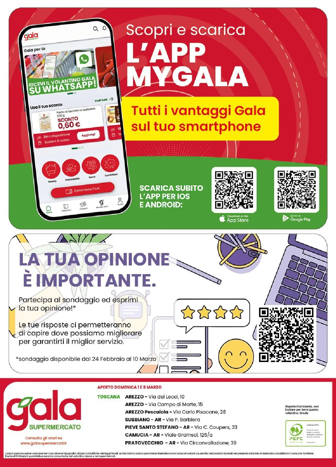 Gala Supermercati Volantino da 25 febbraio a 10 marzo di 2026 - Pagina del volantino 28