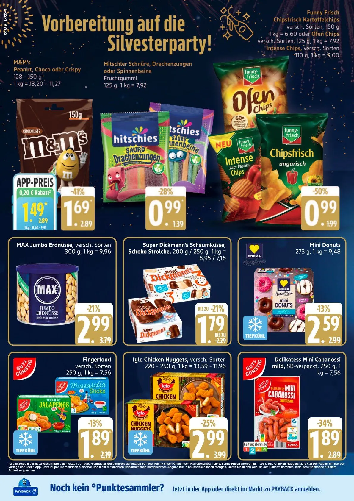 Edeka Angebote von 22. Dezember bis 27. Dezember 2025 - Prospekt seite 28