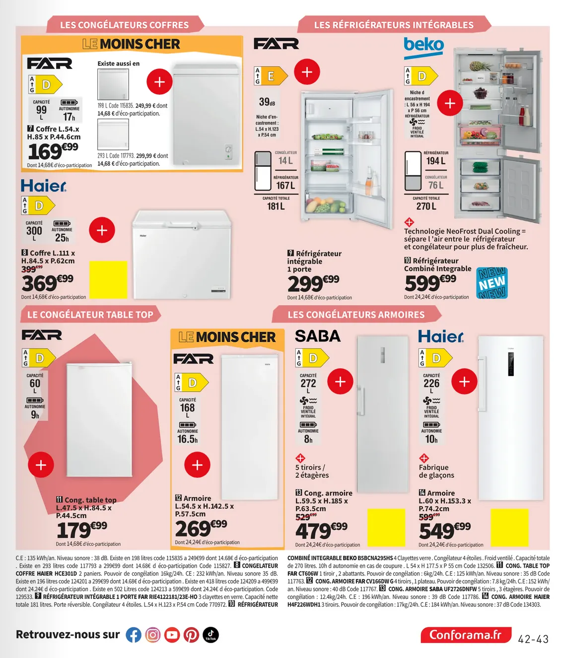 Catalogues Conforama du 9 juin au 6 juillet 2026 - Catalogue page 28
