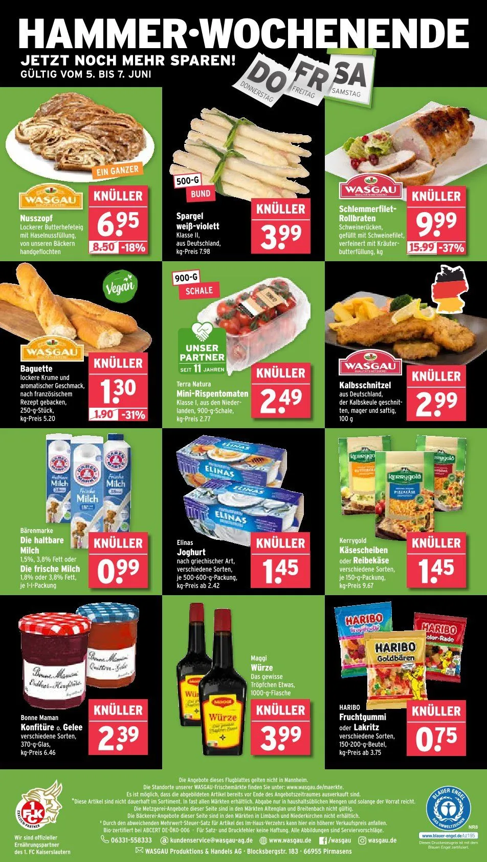 Wasgau Prospekt von 2. Juni bis 7. Juni 2025 - Prospekt seite 28