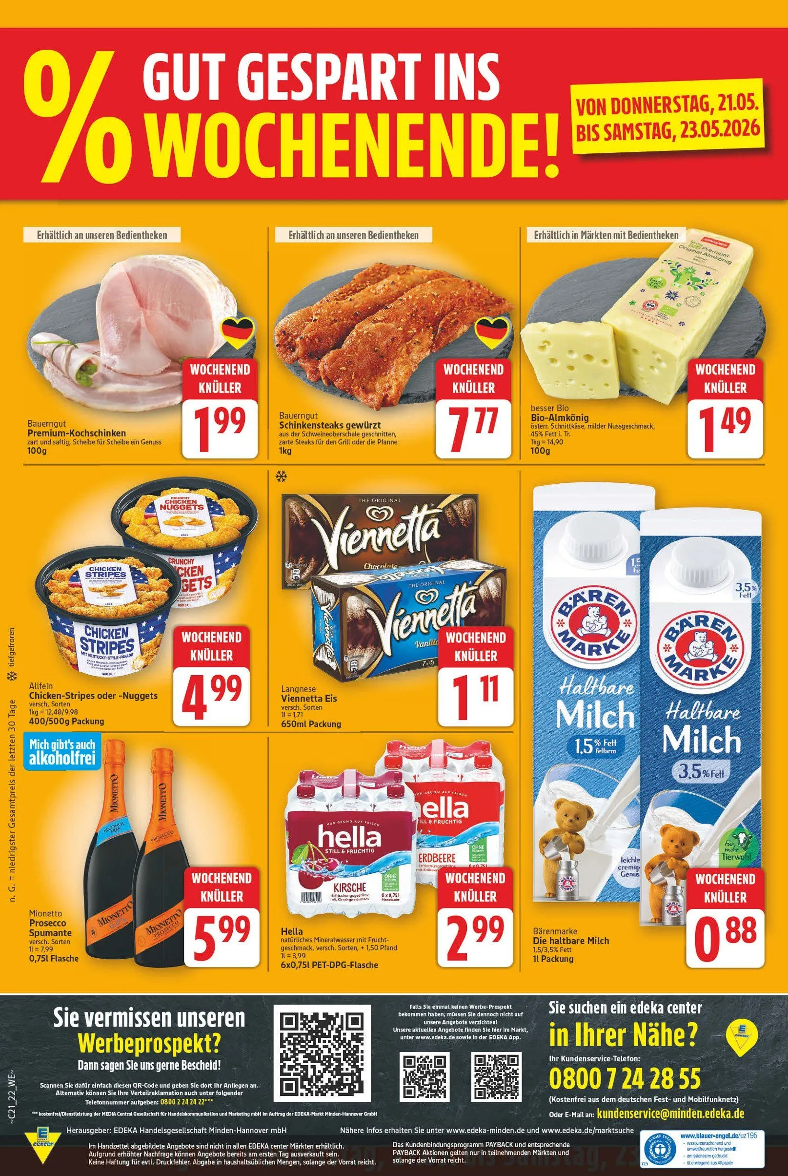 Edeka Angebote von 18. Mai bis 23. Mai 2026 - Prospekt seite 28