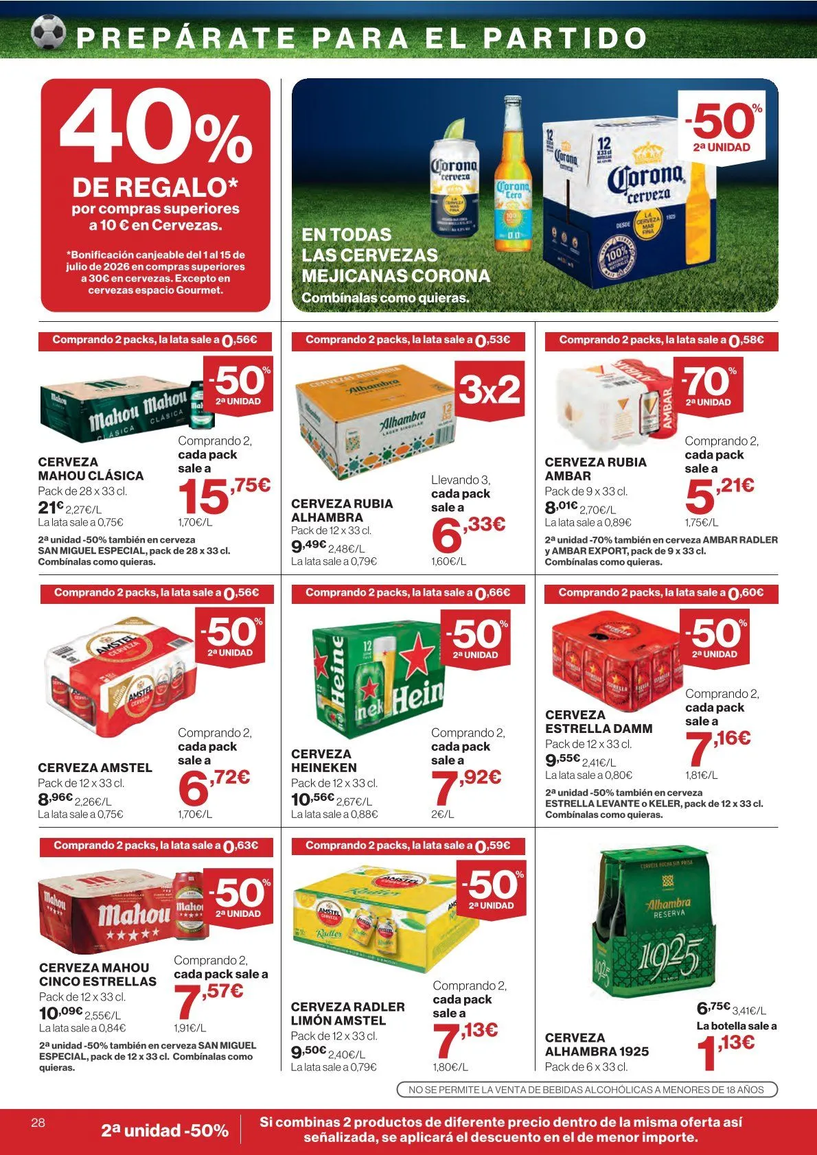 Catálogo de Hipercor Ofertas 18 de junio al 30 de junio 2026 - Página 28
