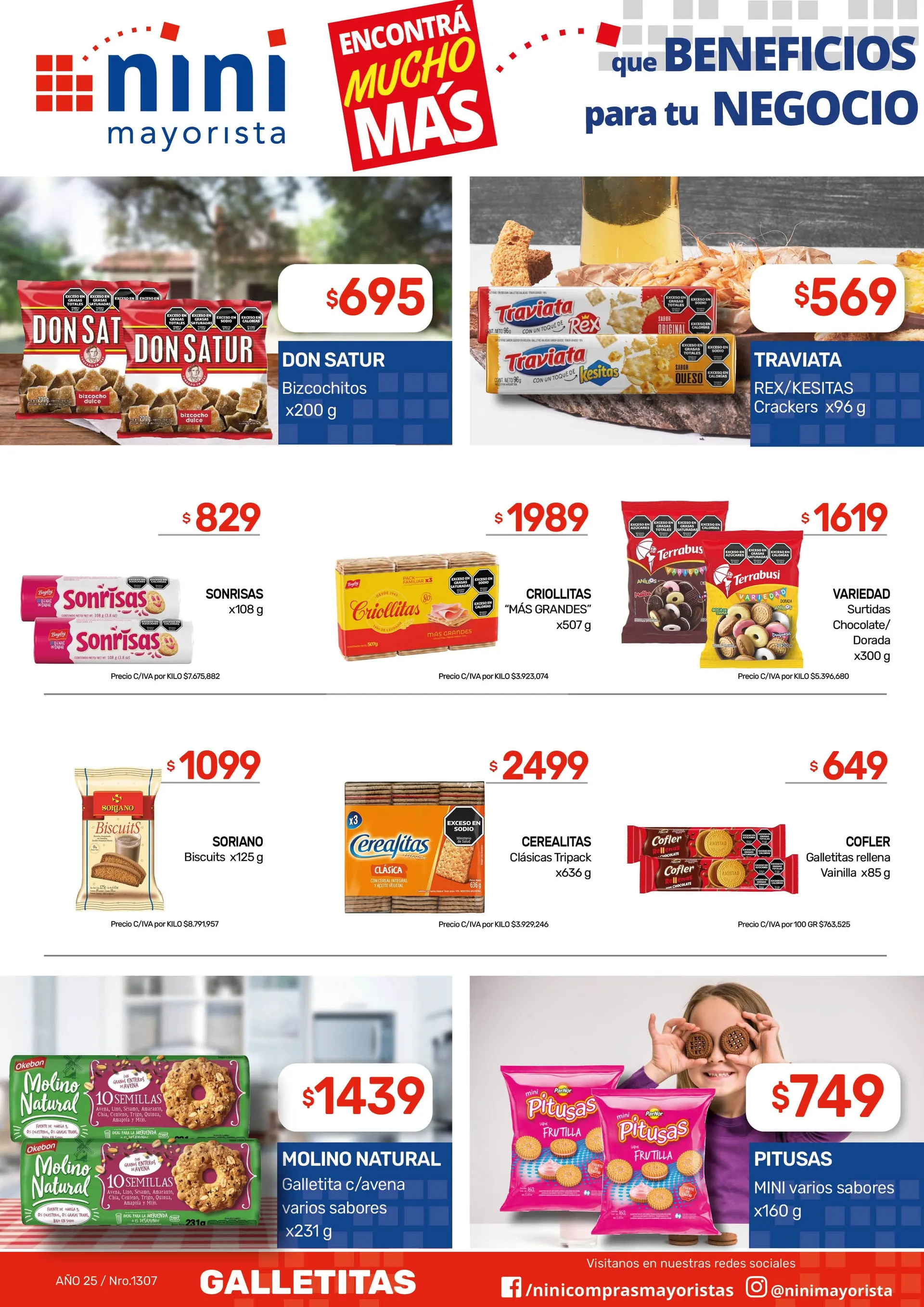 Ofertas de Nini Mayorista Ofertas 12 de mayo al 18 de mayo 2025 - Página 28 del catálogo