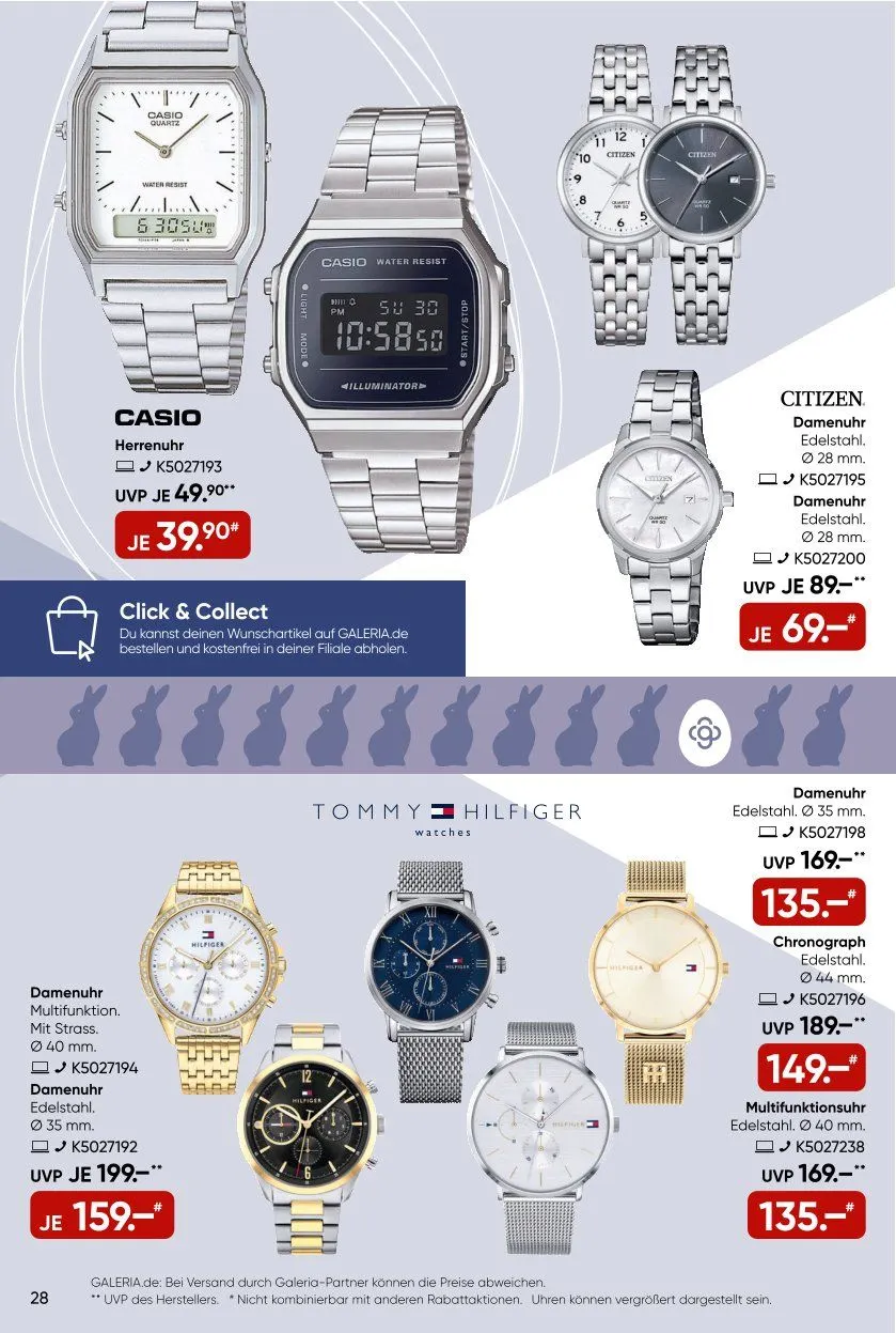 GALERIA Karstadt Kaufhof Prospekt von 3. April bis 8. April 2025 - Prospekt seite 30