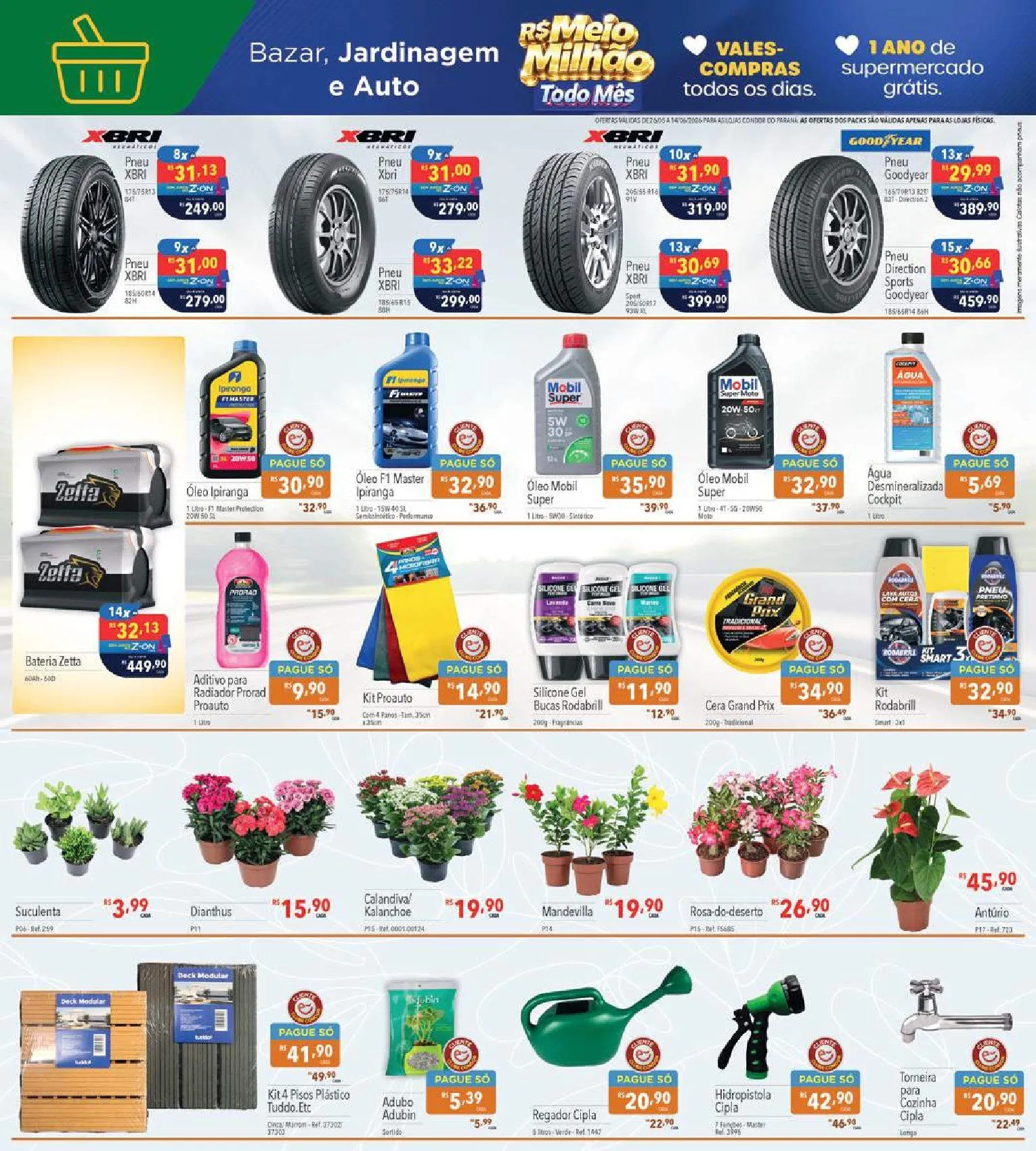Encarte de Folhetos Supermercados Condor  26 de maio até 14 de junho 2026 - Pagina 28