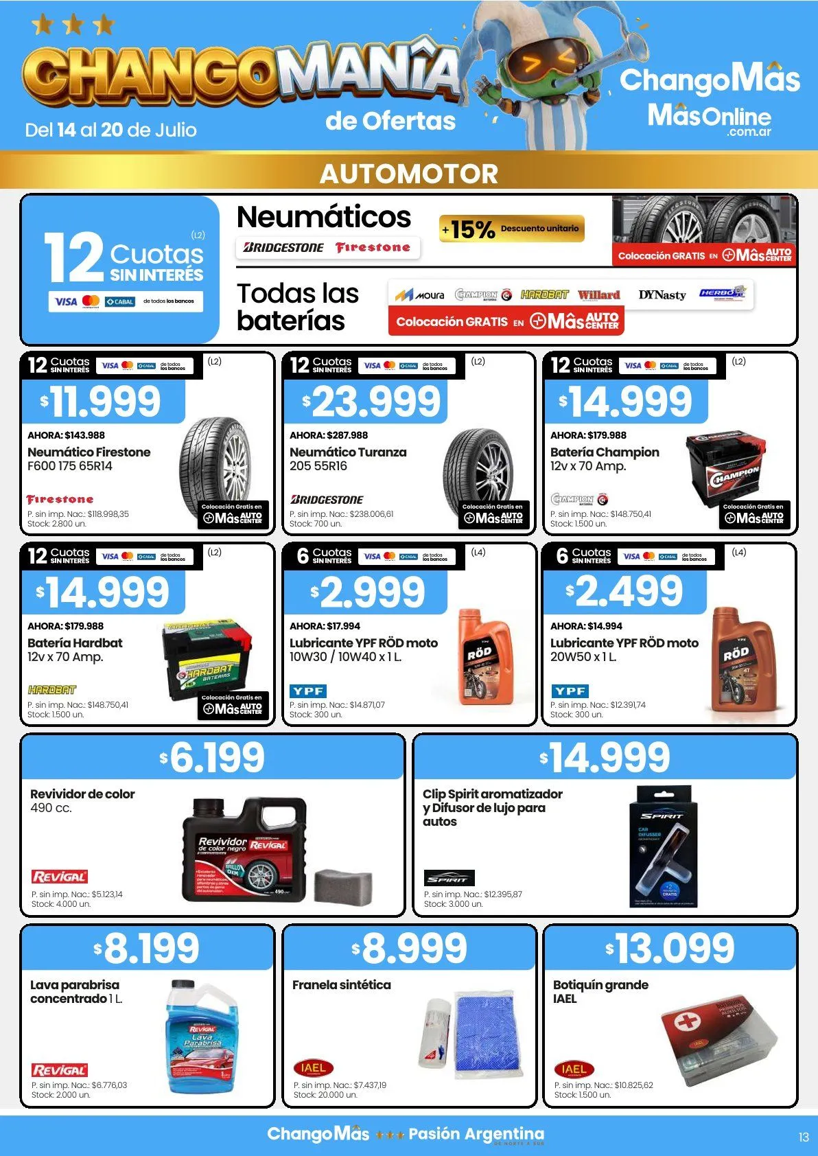 Ofertas de Changomas Ofertas 14 de julio al 20 de julio 2026 - Página 28 del catálogo
