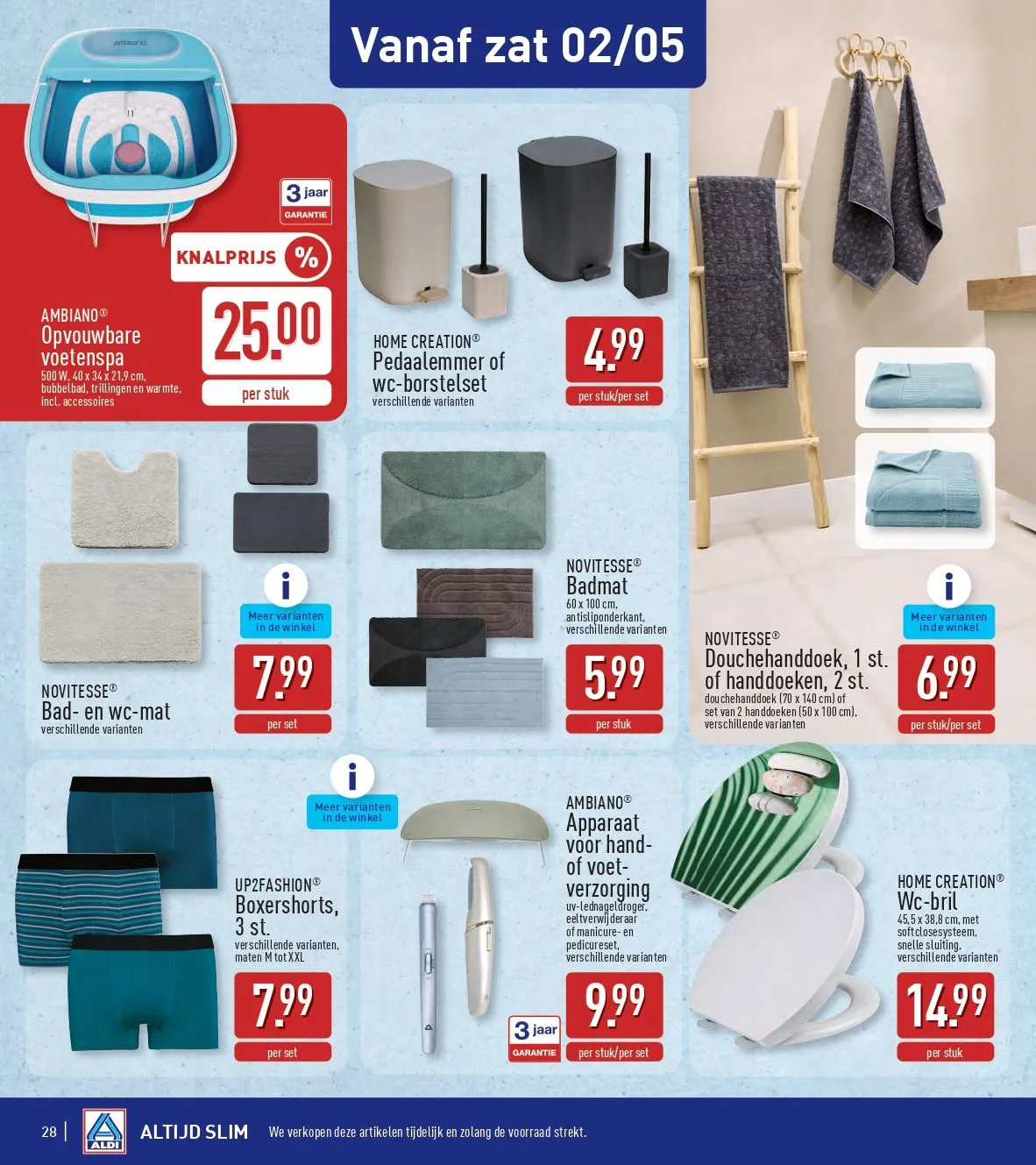  ALDI Folder van 20 april tot 25 april 2026 - folder pagina 28